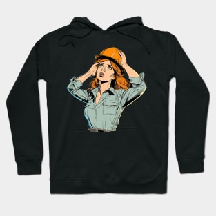 World's Okayest Construction Engineer v3 (no text) Hoodie